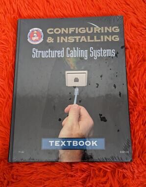 NWT 2003 NJATC Configuring Installing Structured Cabling Systems Textbook HC